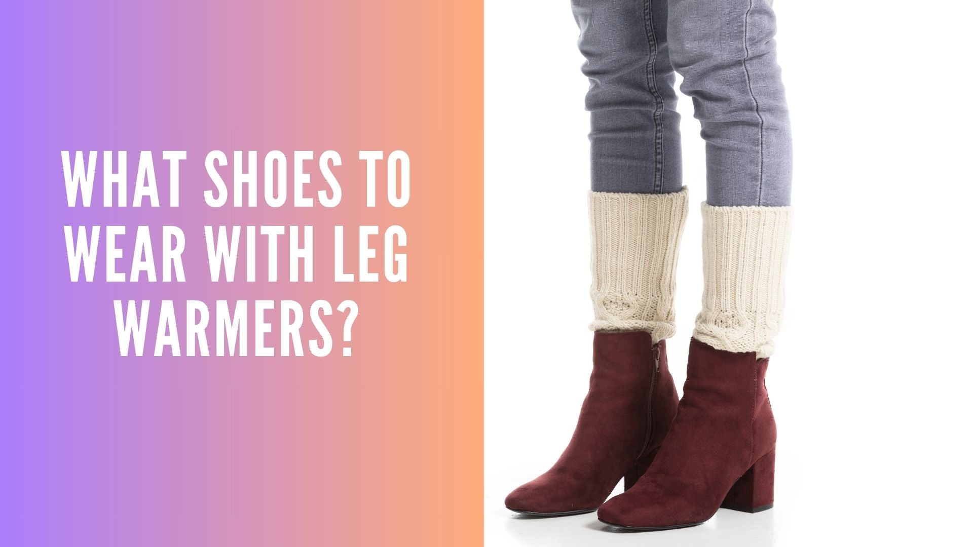 What Shoes to Wear with Leg Warmers?