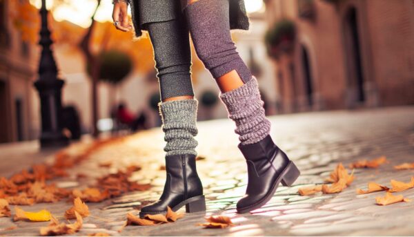 how to wear leg warmers with boots