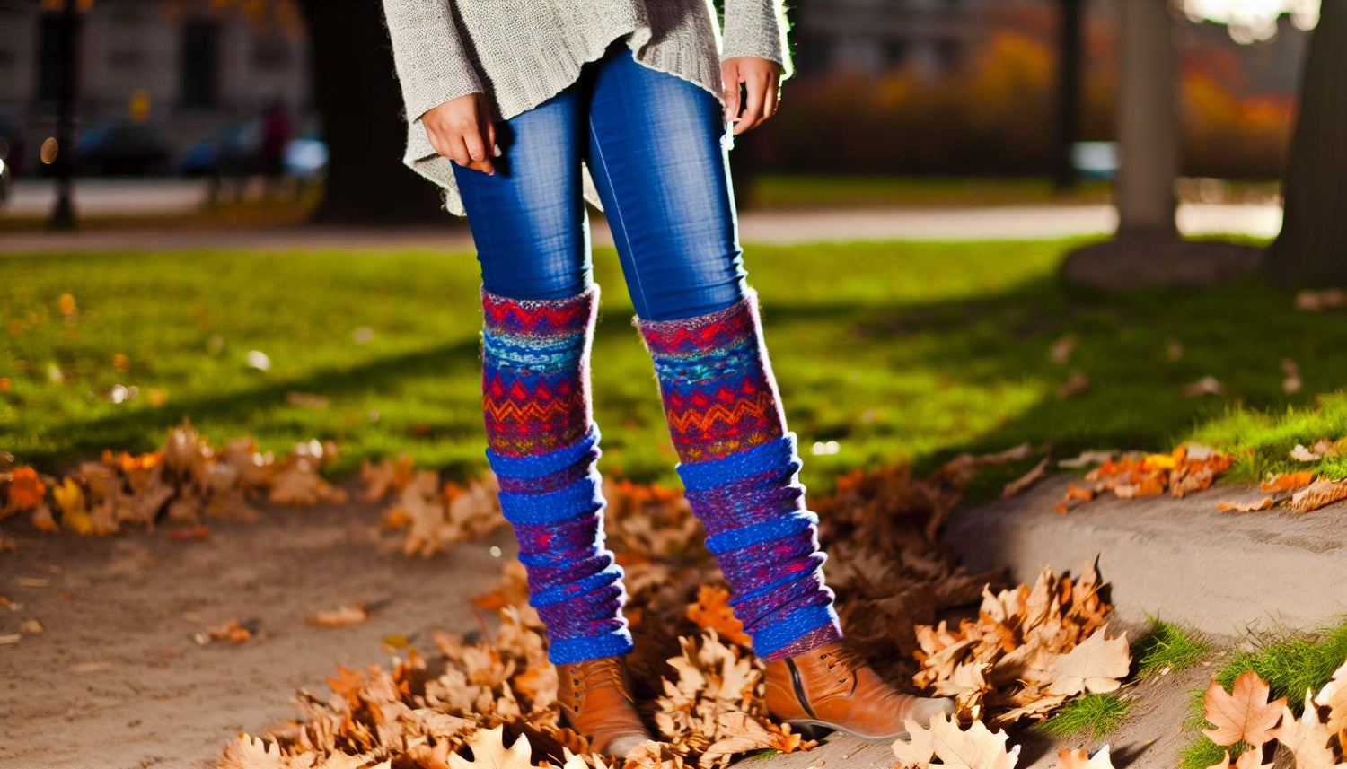 how to wear leg warmers with jeans in 2025