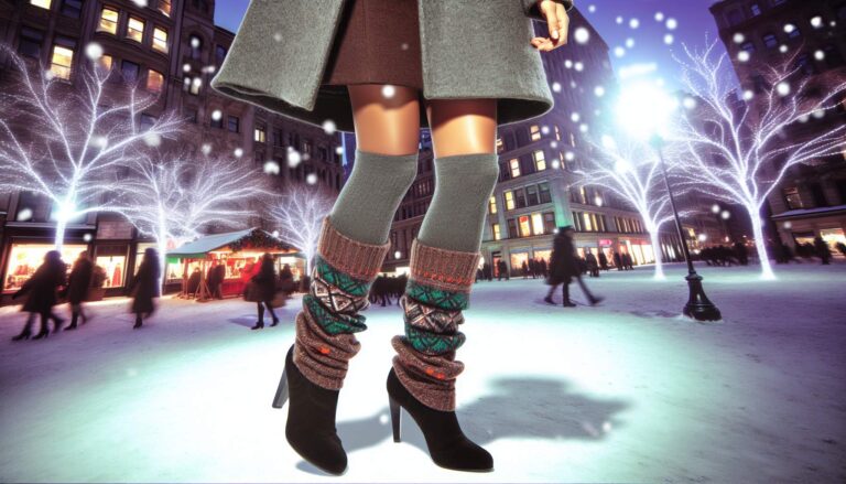 Legwarmers, the trend of winter 2025 – style inspo