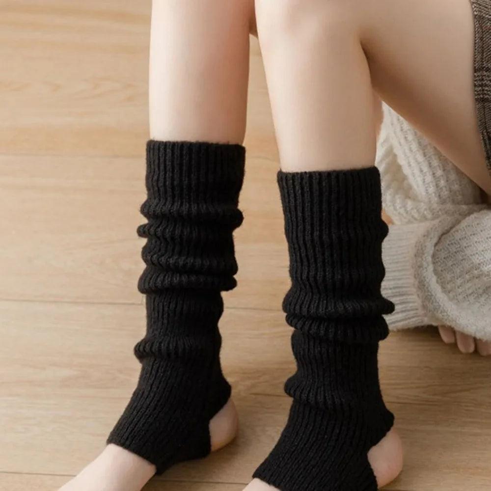 Black Dance Leg Warmers