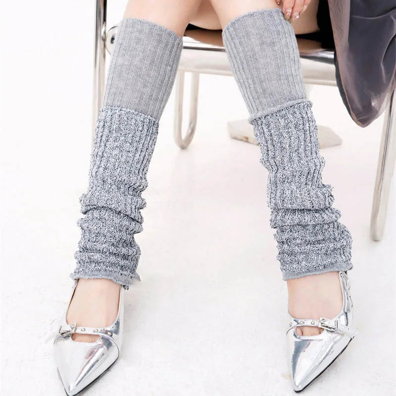 Female Leg Warmers - GRAY / One Size / CHINA