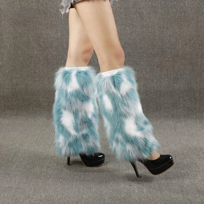 Furry Leg Warmers