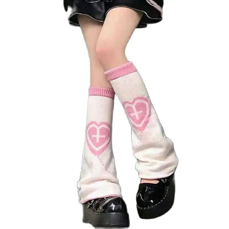 Ladies Leg Warmers - White / One Size