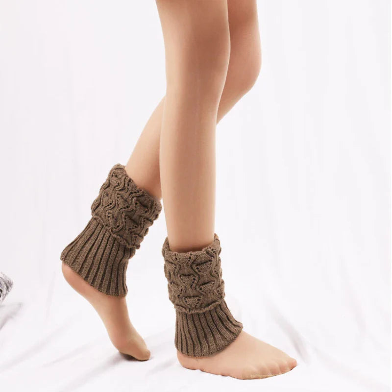 Leg Ankle Warmers - Khaki / One-size