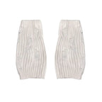 Leg Warmers Ankle Boots - WHITE / One Size