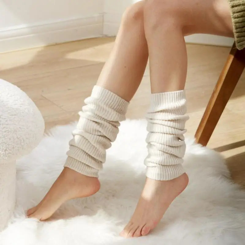 Leg Warmers Dance - beige / One Size