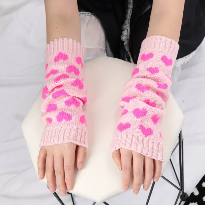 Pink Leg Warmers - Pink / Length-33cm