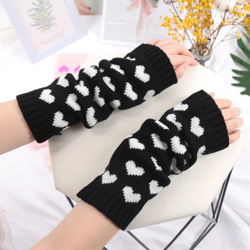 Womens Leg Warmers - black / Length-33cm